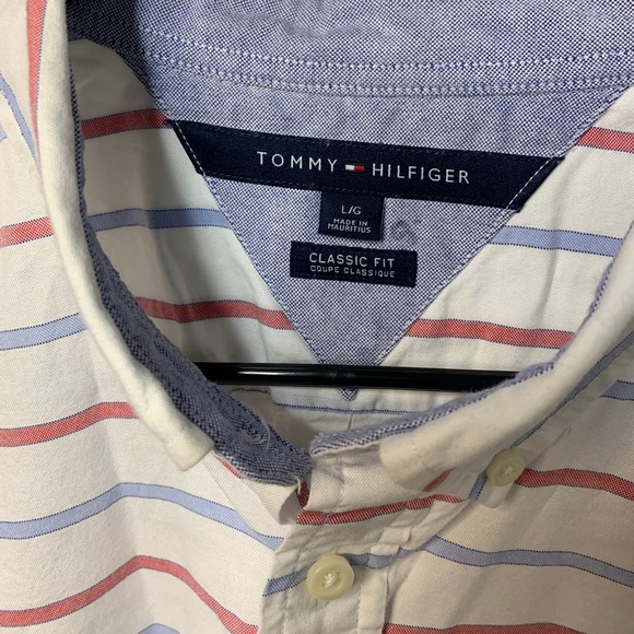 Mens Tommy Hilfiger Short sleeve button up - Picture 3 of 4